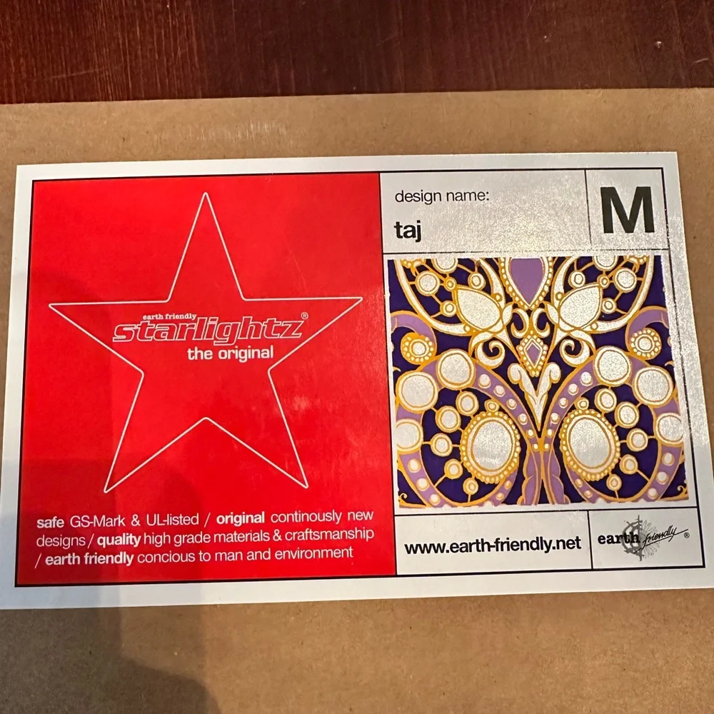 NIB Artecnica Star Lantern - Picture 3 of 5